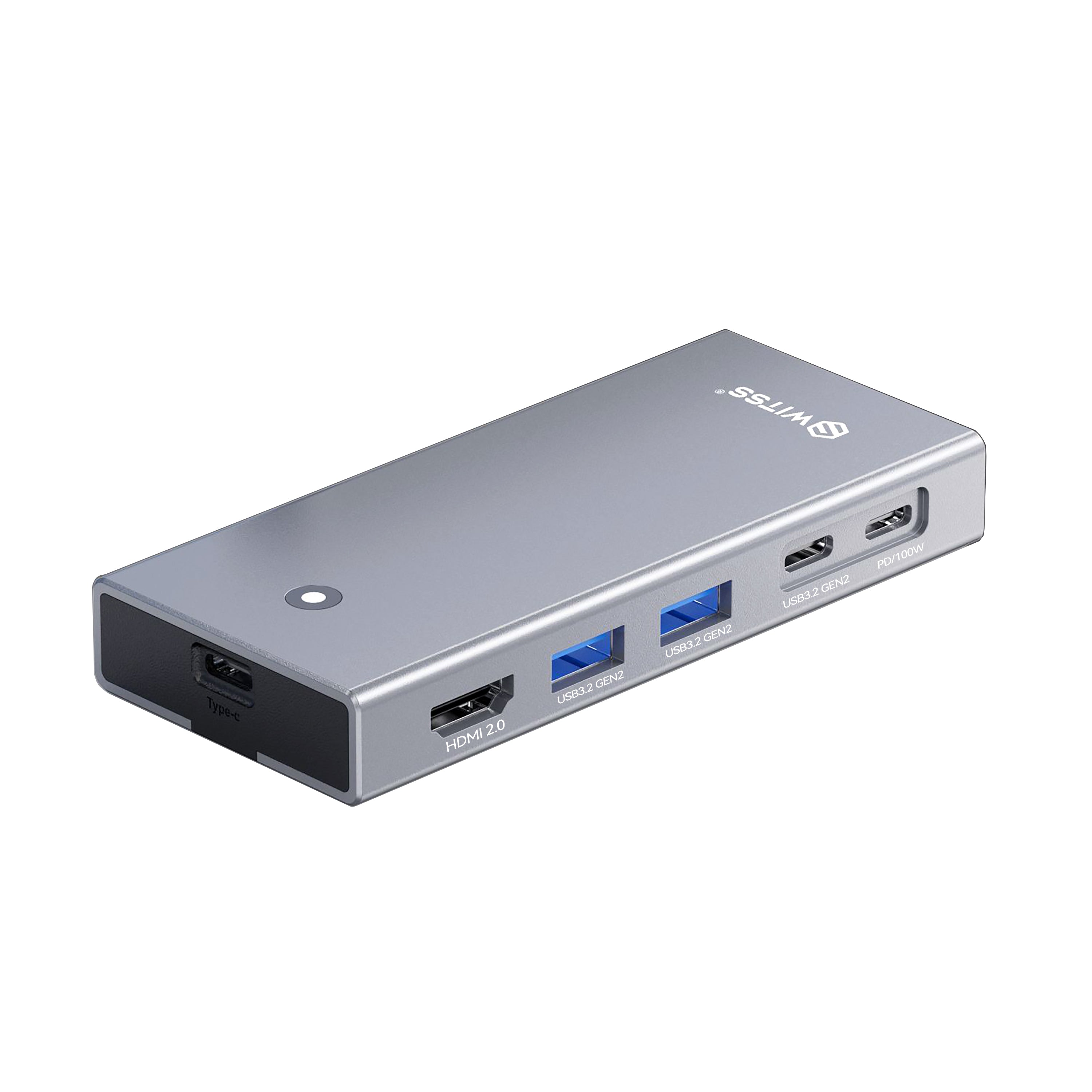 Switss® 5 in 1 USB-C Hub met geïntegreerde M.2 SSD behuizing